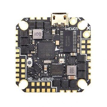 25.5x25.5 мм JHEMCU GHF411AIO HD F4 OSD автопилот с 5V 10V BEC BL_S 40A 3-6S 4in1 ESC Поддержка DJI O3 для гоночных FPV-дронов RC 7fac57bb04 фото