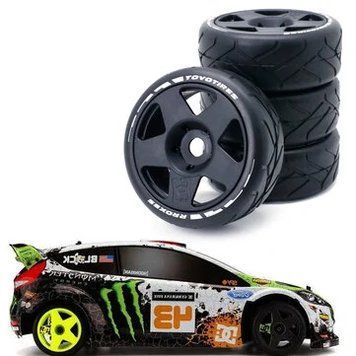 4PCS 1/8 Ралі Дрифт Шини Колеса 17 мм Hex для ARRMA INFRACTION LIMITLESS FELONY F1 ZD RC Автомобілі Модельні Частини 714137ba4c фото