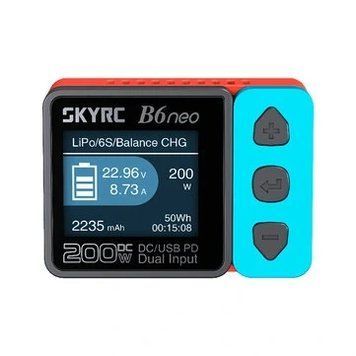 SKYRC B6 NEO B6NEO Розумний Зарядний пристрій DC 200 Вт PD 80 Вт балансувальний зарядний пристрій LiPo Battery Discharger 61c501cf4c фото