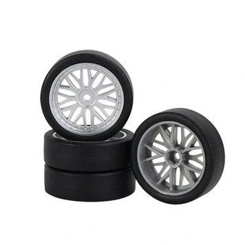 4PCS LDRC A86 A86P 1/18 RC Car Покращені дрифт-шини Колеса Моделі Транспортних засобів Запасні частини LA0034-1 1d3b64fbcb фото