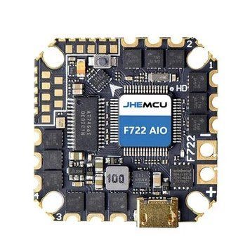 25.5х25.5мм JHEMCU GHF722AIO HD F7 OSD BlackBox контроллер полета с 5V BEC 40A BL_S 4in1 ESC 2-6S поддержка DJI O3 HD цифровой системы для гоночных дронов RC FPV 3ada5922e4 фото