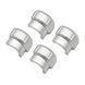4PCS Улучшенные амортизаторы Металлическая защитная крышка запчасти для RC автомобиля 1/8 1/7 Универсальные модельные аксессуары