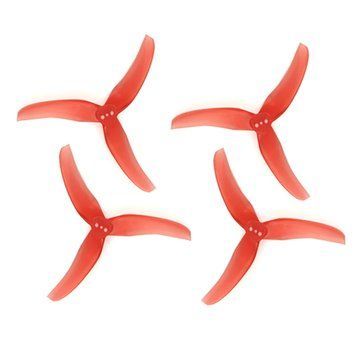 2 пары Emax Avan Scimitar 3528 3,5x2,8x3 3,5-дюймовый 3-лопастной пропеллер с отверстием 1,5 мм для дрона Babyhawk II HD RC FPV Racing 208ddaeefd фото