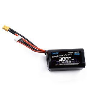 GEPRC VTC6 18650 4S 14.8V 3000mAh 4S1P XT60 XT30 / 6S 22.2V 3000mAh 6000mAh 6S1P 6S2P XT60 LionPack аккумулятор для Crocodile Baby 4 Crocodile7 дальнего действия / Eachine Novice-IV гоночный дрон FPV GD-11536-2 фото