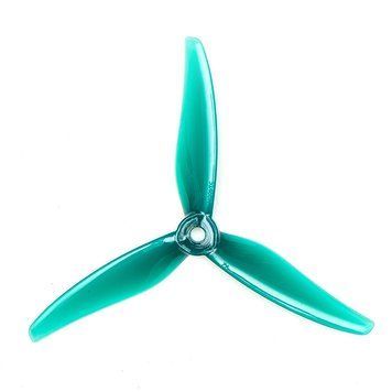 2 Пары Gemfan Hurricane 51466 MCK V2 3-лопастные 5,1-дюймовые поликарбонатные пропеллеры для FPV гонок RC-дрона GD-15454-3 фото