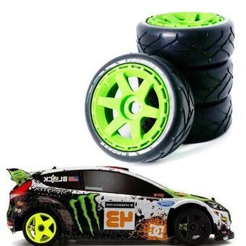 4PCS 1/8 Ралі Дрифт Шини Колеса 17 мм Hex для ARRMA INFRACTION LIMITLESS FELONY F1 ZD RC Автомобілі Модельні Частини 0e5a7baee7 фото