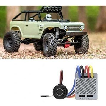 ISDT ESC90 90A Полностью Водонепроницаемый Электронный регулятор оборотов с Тормозом для Бесколлекторных Двигателей, программирование через приложение, для автомоделей в стиле туринг-кар/багги/грузовиков/вездеходов рок-краулеров, запчасти моделей c97c174314 фото