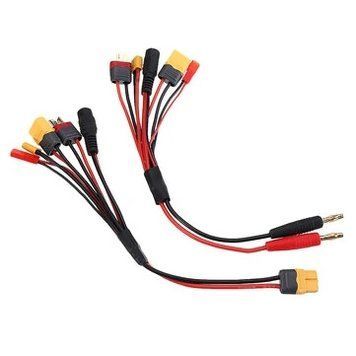 20см 20AWG 4.0мм Банановий штекер XT60 XT30 DC5.5 Т-подібний адаптер зарядного пристрою для зарядного пристрою IMAX B6 ISDT 11aaecd68b фото