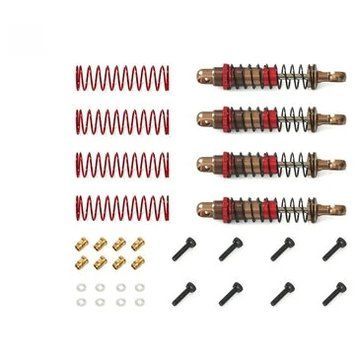4 шт. Удосконалені металеві амортизатори з масляною заливкою для SG PINECONE FORSET 2401 1/24 радіокерованих машин моделей DIY модифікації запчастини аксесуари P24-BZ01 564891e8b8 фото