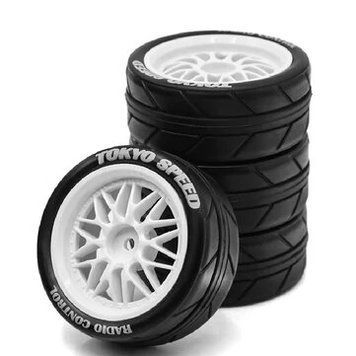 RS Starscream 1/10 турингова шина для Kyosho FW06 Tamiya TT01 TT02 XV01 Racing Tire R157 RC запчастини для автомобілів 0edafce39f фото