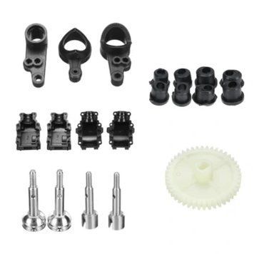 Корпус коробки Gear Box Cover Housing Компоненти рульового управління Запасні частини моделей автомобілів Wltoys 124017 124019 144001 144010 1/12 1/14 29750633a9 фото