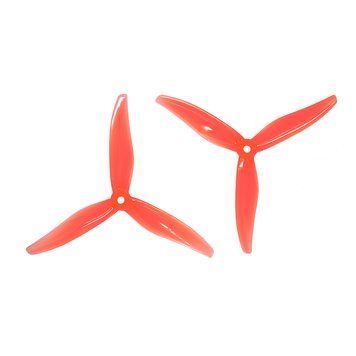 6 пар GEMFAN Hurricane MAX 51377 5 дюймов 3-лопастной PC пропеллер для сборки Freestyle FPV гоночного RC-дрона GD-11971-5 фото