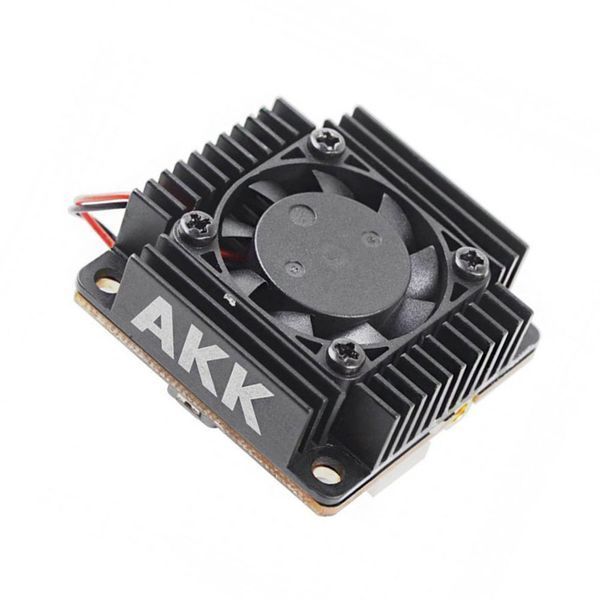 AKK Ultra 5.8Гhz FPV Окуляри 250mW/1000mW/2000mW/3000mW 10Km VTX з вентилятором MIC Smart Audio 30.5*30.5мм для БПЛА Літак Далекого радіуса дії GD-13089-1 фото