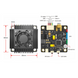 AKK Ultra 5.8Гhz FPV Окуляри 250mW/1000mW/2000mW/3000mW 10Km VTX з вентилятором MIC Smart Audio 30.5*30.5мм для БПЛА Літак Далекого радіуса дії