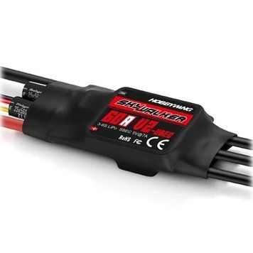 Hobbywing Skywalker V2 3-6S 60A UBEC Безщітковий ЕСК з BEC 5V/7A для радіокерованого літака 9050eaffa0 фото