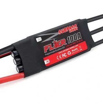 СЕРІЯ SURPASS-HOBBY FLIER Новий 32-бітний 100А безщітковий ESC з 5V/6V 8A SBEC, що підтримує програмування для RC літака 5982b7459b фото