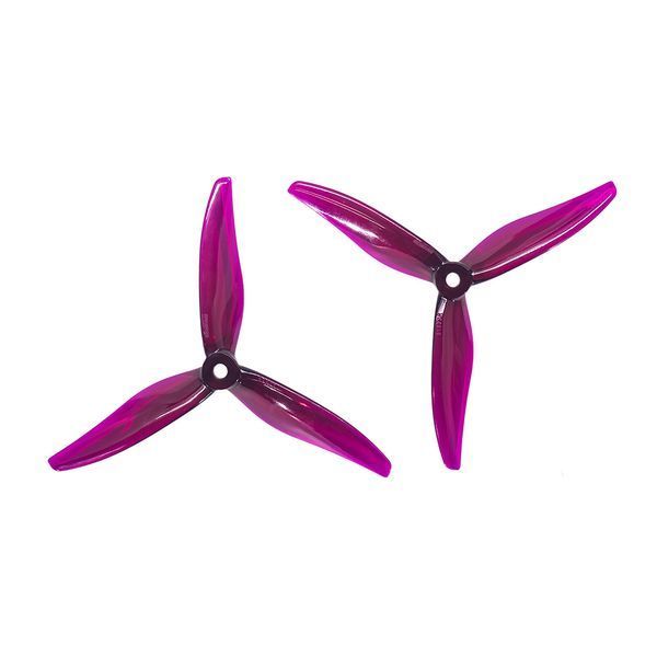 6 пар GEMFAN Hurricane MAX 51377 5 дюймов 3-лопастной PC пропеллер для сборки Freestyle FPV гоночного RC-дрона GD-11971-6 фото
