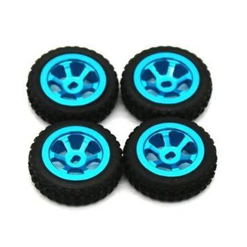 4Pcs 1/28 Металлическая Ралли Шина для Wltoys 284131 K989 K979 RC Автомобиль Модели Автомобильные Запчасти 9c0180555c фото