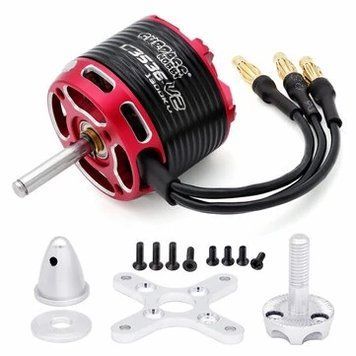 SURPASS-HOBBY C35 Серія V2 C3536 910KV / 1050KV / 1300KV / 1500KV Безколекторний двигун для RC Літак 2-4S fa4a48212c фото