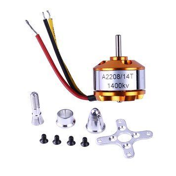 XXD A2208 1100KV 1400KV 1800KV 2600KV безколекторний двигун для радіокерованого літака GD-11227-3 фото