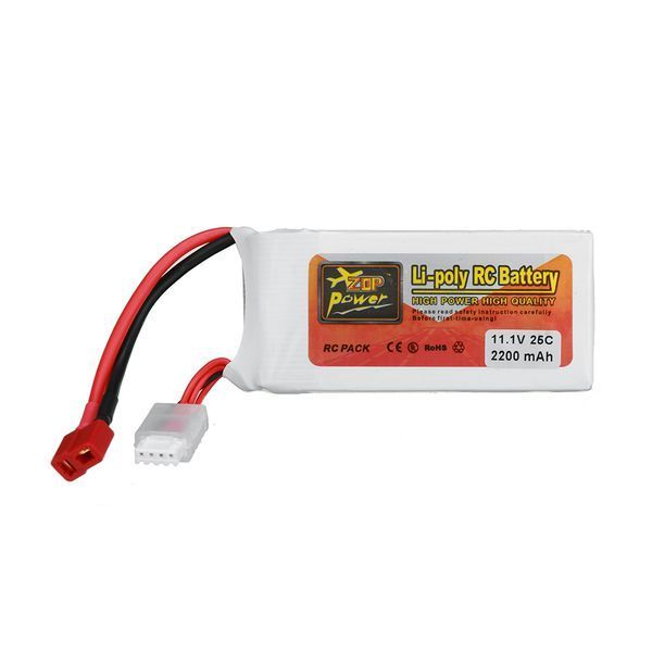 ZOP Power 3S 11.1V 2200mAh 25C Lipo Battery T Plug / XT60 Plug GD-10431-5 фото