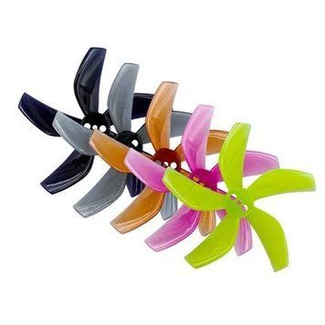 4 Пары Gemfan 2020 D51 51мм 5-лопастной направленный винт для CineWhoop FPV Racing RC дронов 4c414bcbcd фото