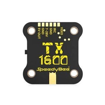 SpeedyBee TX ULTRA 1.6W 5.8 ГГц 48 каналів VTX Модуль 7-28V FPV Передавач Підтримка протоколу IRC Tramp та режиму Pit з антеною MMCX Аналогова відеопередача для FPV гоночного дрону e453870509 фото