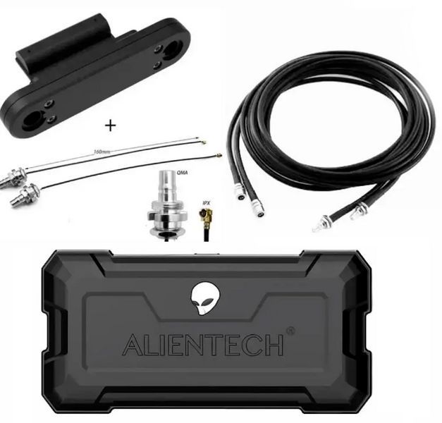 Комплект Alientech для пультов RCN1, PRO, SMART антенна + кабель 2 м + переходник (DUO-2458SSB/MA2) + крепление HRBV-000668-2 фото