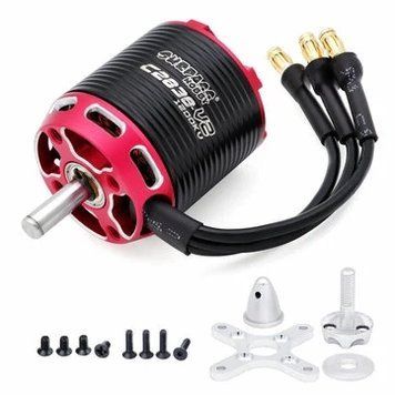 SERIA C28 V2 C2834 750KV / 880KV / 1120KV Мотор без щіток Outrunner для RC літака 3f9d995f62 фото