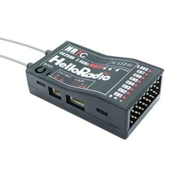 HelloRadioSky HR7C CC2500 2.4GHz 8CH D8/D16/SFHSS PWM приймач для фіксованого крила радіокерованого літака 504033ae63 фото