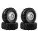 4PCS Улучшенные металлические ободы Шины колеса для TOYOTA Land Cruiser MN82 LC79 MN78 WPL D90 D91 D96 99S 1/12 RC Автомобили Модели Запчасти