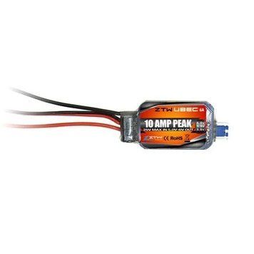 ZTW UBEC 6A MAX10A 2-6S Ступінчастий понижувальний модуль зовнішнього регулятора напруги з виходом 5V-6V для гонки дронів RC FPV 42cf6d0666 фото