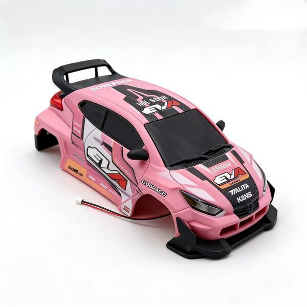 Hstar D24 1/24 Drift RC Car Parts Body Shell with LED Light On-Road Racing Vehicles Models Spare Replacement Accessories GD-10341-6 фото
