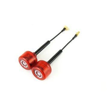 A Pair Rush Cherry RHCP MMCX Right Angle 1.2dBi 5.8Ghz FPV Racing Antenna for RC Drone 036c2cf5fe фото