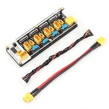 HGLRC Зарядний пристрій для балансування акумулятора Lipo Pro 40A з роз'ємом XT60 XT30 2-6S, інтегрований з розрядним пристроєм Lipo для IMAX B6 ISDT Q6 Nano HOTA D6 Pro P6 e751d3beae фото