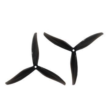 6 пар GEMFAN 7043 7x4.3 7 дюймов 3-х лопастной винт 5 мм отверстие для RC дрона FPV гонки GD-11920-4 фото