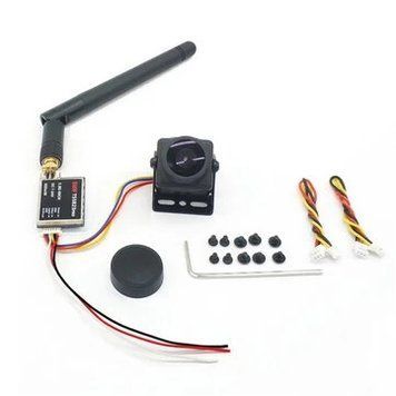Улучшенный передатчик FPV EWRF TS5823 Pro 5.8 ГГц 40CH 600 мВт с камерой CMOS 1200TVL для RC Дрона 902823790b фото